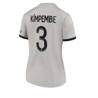 Paris Saint-Germain Presnel Kimpembe #3 Fotballklær Bortedrakt Dame 2022-23 Kortermet